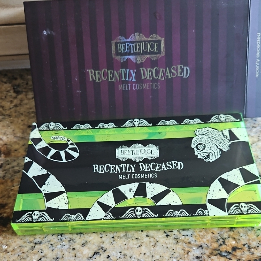 Melt Cosmetics Beetlejuice Recently Deceased Eyeshadow Palette